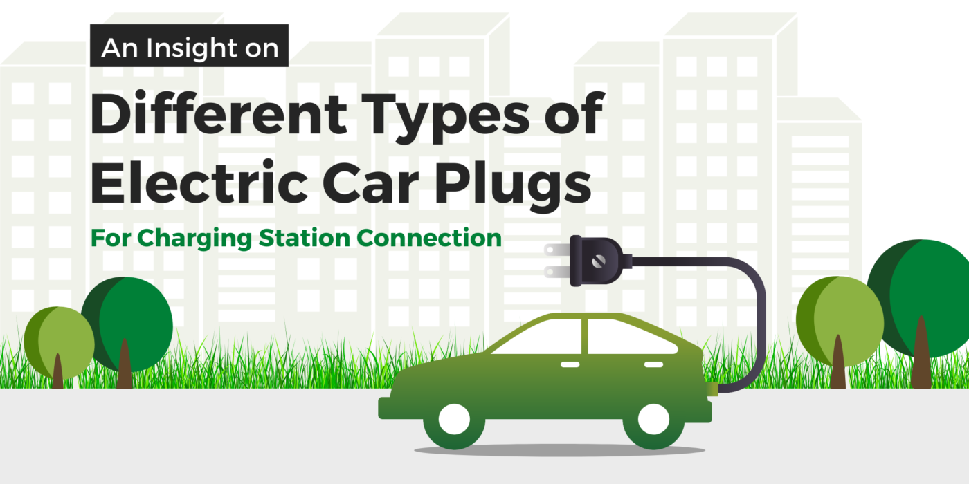 Different Types Of Electric Car Plugs For Charging Station Connection